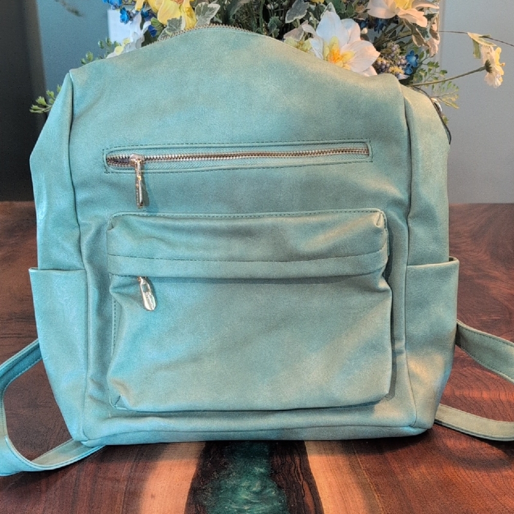 Mint Green Backpack